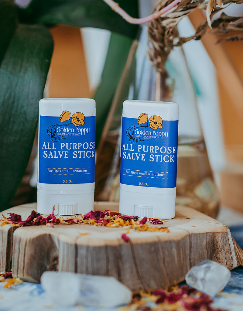 Golden Poppy Herbs All-Purpose Salve Stick
