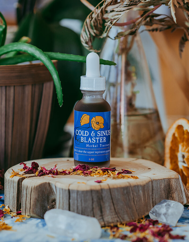 Golden Poppy Herbs Cold & Sinus Blaster 1oz