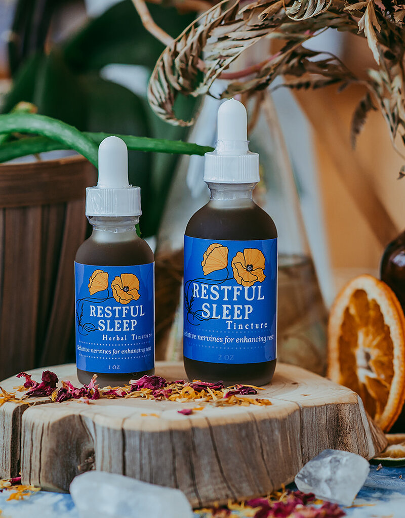 Golden Poppy Herbs Restful Sleep Tincture