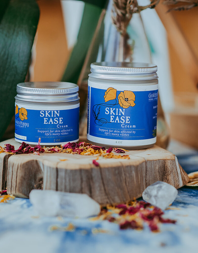 Golden Poppy Herbs Skin Ease CREAM 4 oz