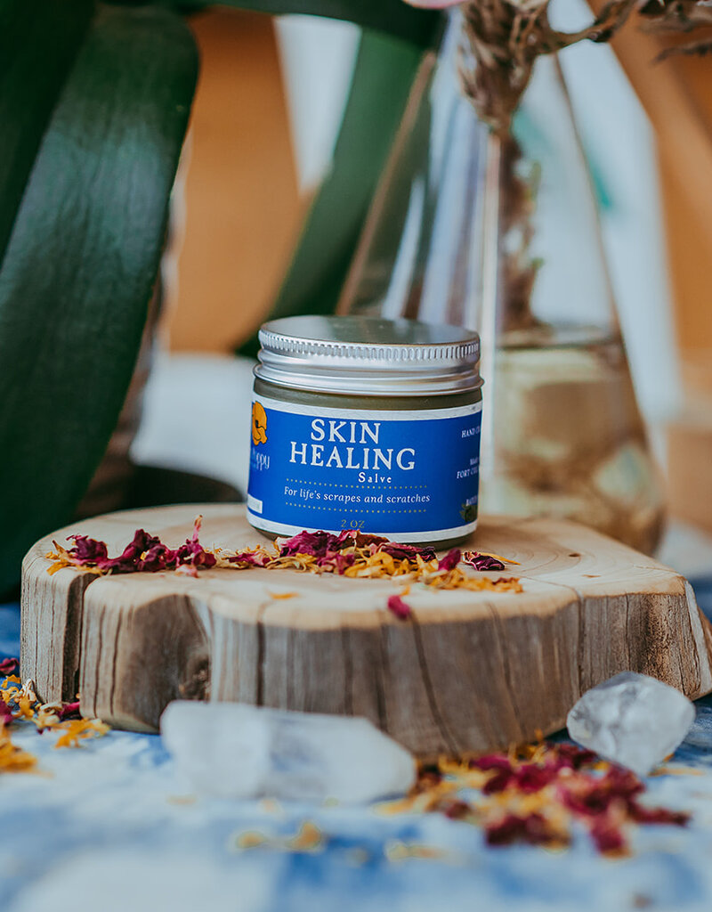 Golden Poppy Herbs Skin Healing Salve, 2oz