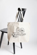 Golden Poppy Herbs Golden Poppy Canvas Tote Bag - Medicinal Flowers