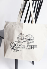 Golden Poppy Herbs Golden Poppy Canvas Tote Bag - Medicinal Flowers