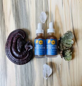 Golden Poppy Herbs Reishi Mushroom Tincture 1 oz, Organic, Triple Extracted