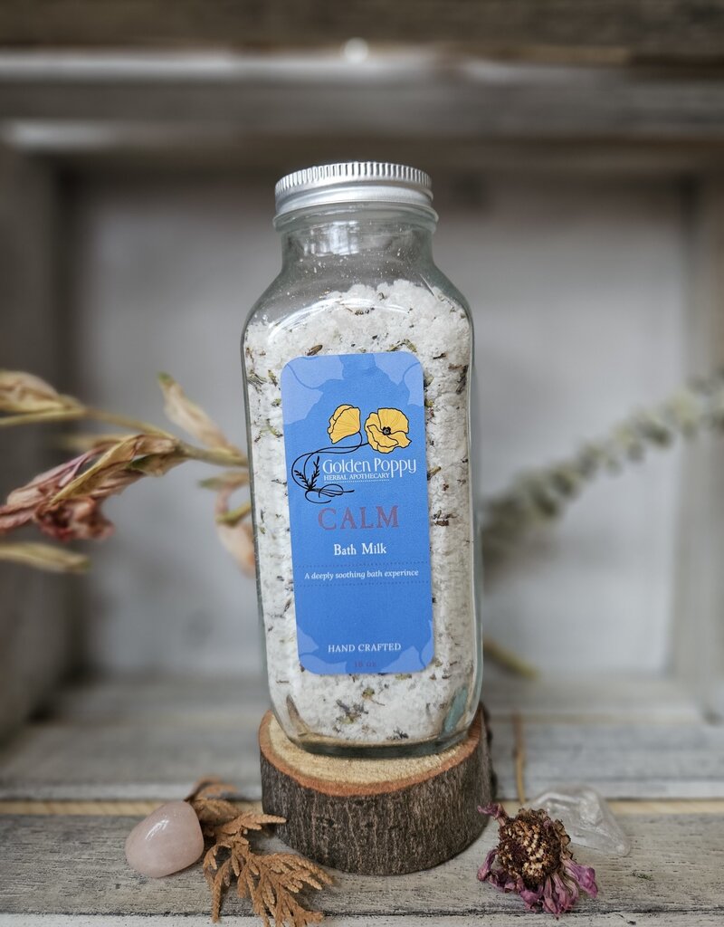 Golden Poppy Herbs Calm Bath Milk