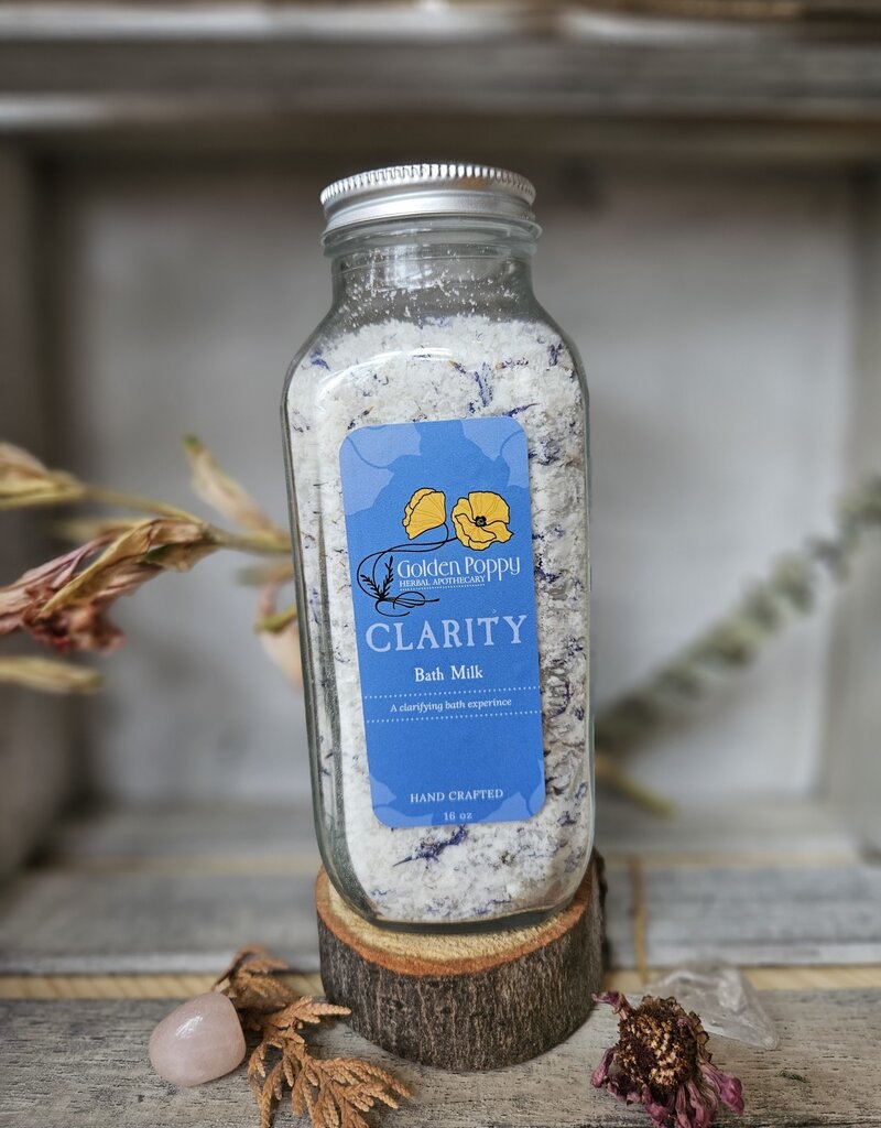 Golden Poppy Herbs Clarity Bath Milk