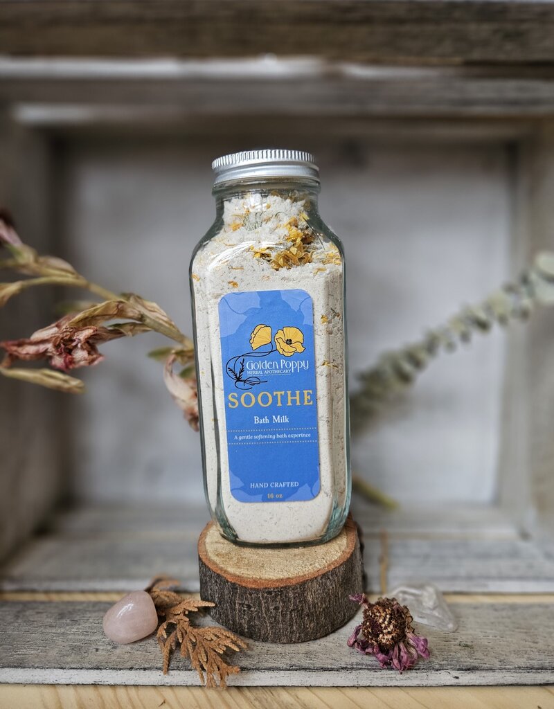 Golden Poppy Herbs Soothe Bath Milk
