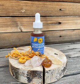 Golden Poppy Herbs Cordyceps Mushroom Tincture 1 oz, Organic, Triple Extracted