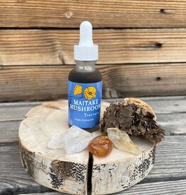 Golden Poppy Herbs Maitake Mushroom Tincture 1 oz, Organic, Triple Extracted