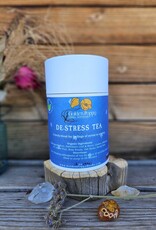 Golden Poppy Herbs De-Stress Tea, 14oz Tube (104g)