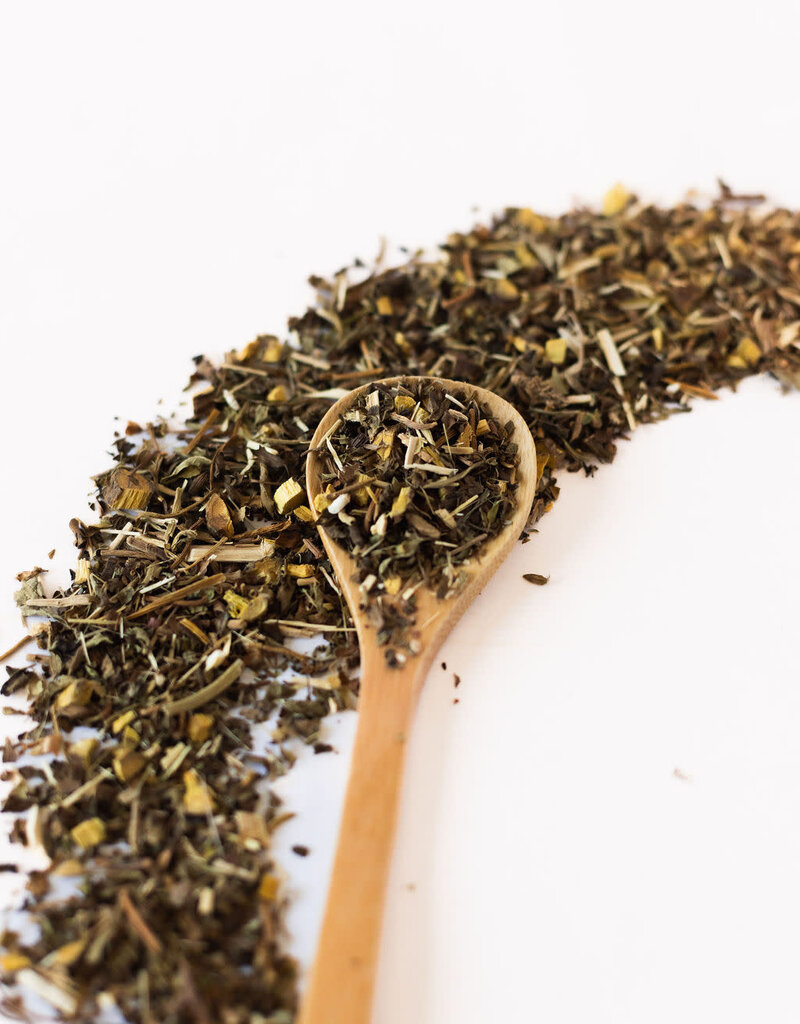 Golden Poppy Herbs Brain Boost Tea, bulk for wholesale (341g, 1/2 gallon)