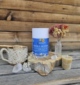 Golden Poppy Herbs Detox & Destress Bath Salts, 14 oz