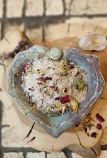 Golden Poppy Herbs Flower Power Bath Salts, 14 oz Tube