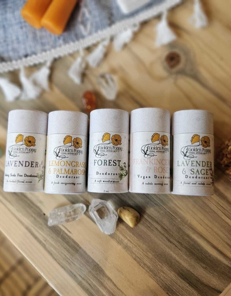 Golden Poppy Herbs Golden Poppy Deodorant