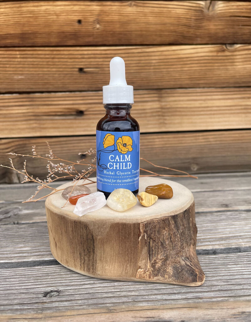 Golden Poppy Herbs Calm Child Glycerin Tincture , 1oz