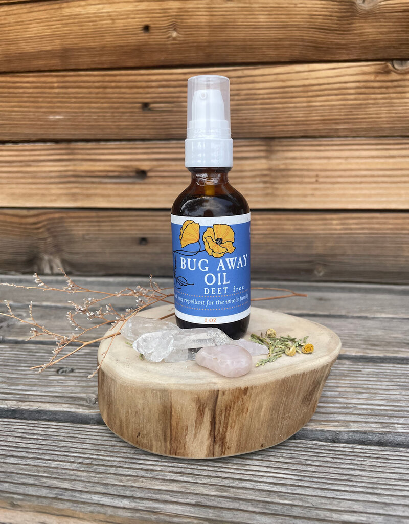 Golden Poppy Herbs Bug Away Oil 2oz