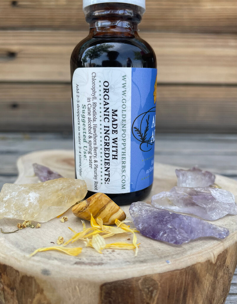Golden Poppy Herbs Altitude Adjuster Tincture Blend 1oz