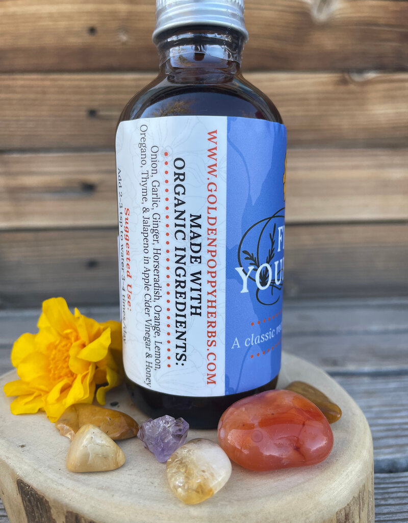 Golden Poppy Herbs Fire Up Your System, 4oz