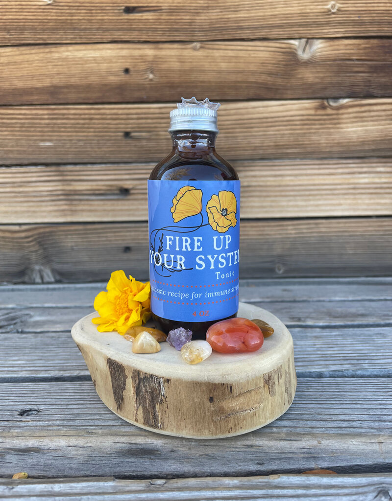 Golden Poppy Herbs Fire Up Your System, 4oz