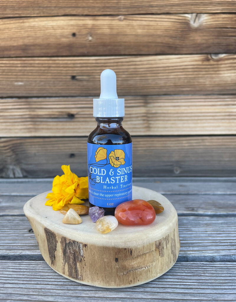 Golden Poppy Herbs Cold & Sinus Blaster 1oz