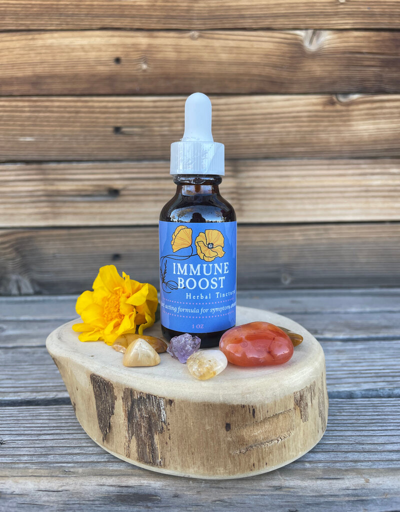 Golden Poppy Herbs Immune Boost Tincture 1 oz.