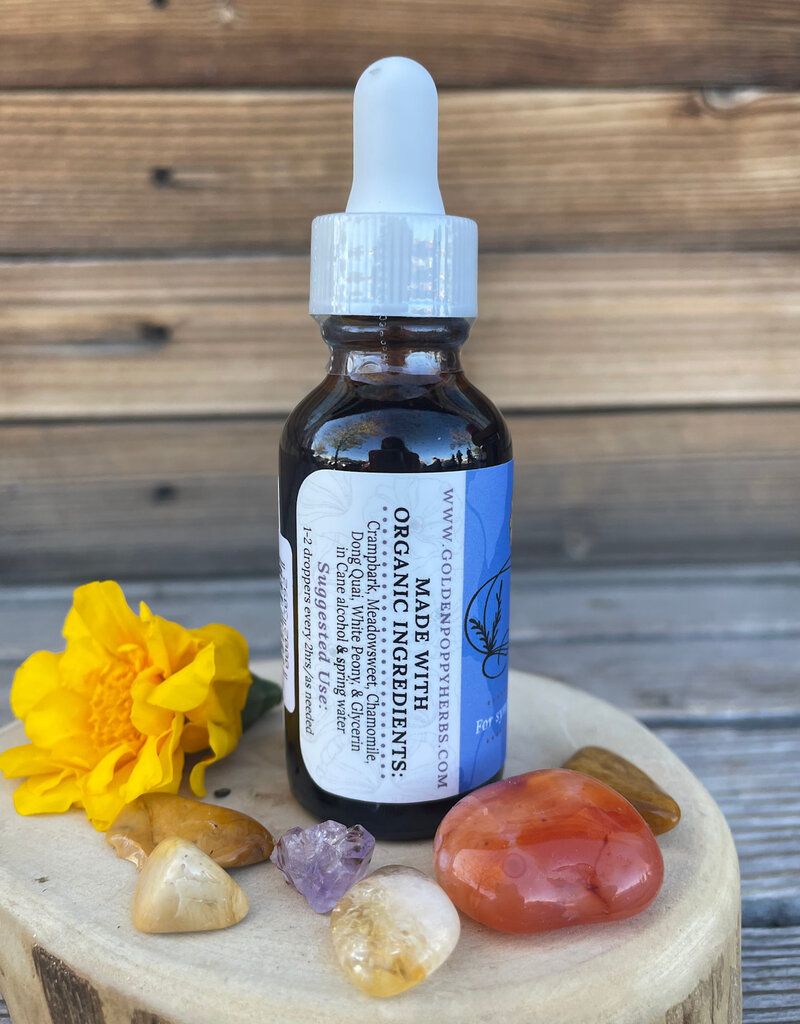 Golden Poppy Herbs Cramp-Ease Tincture 1 oz