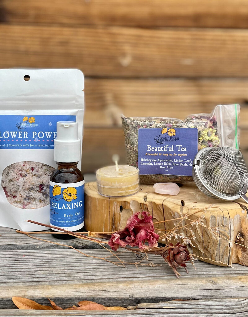 Golden Poppy Herbs Self Care Kit