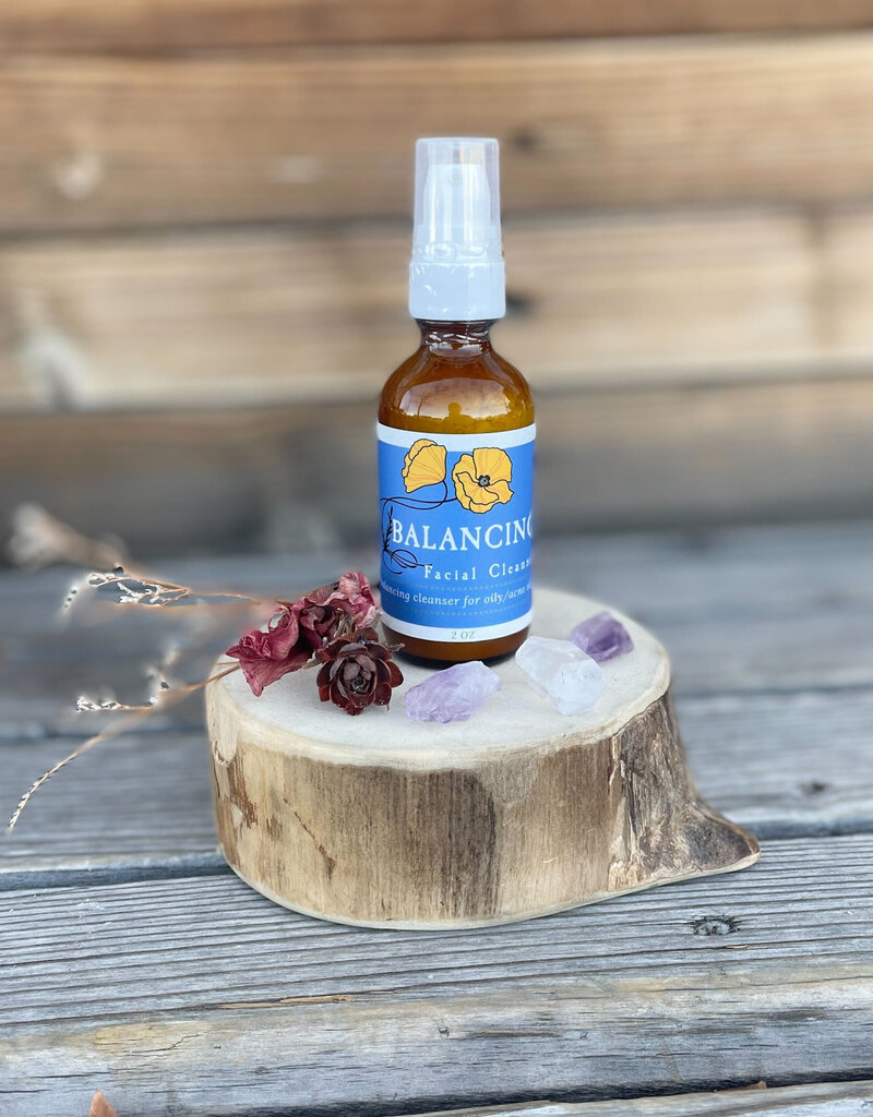 Golden Poppy Herbs Balancing Facial Cleanser 2 oz