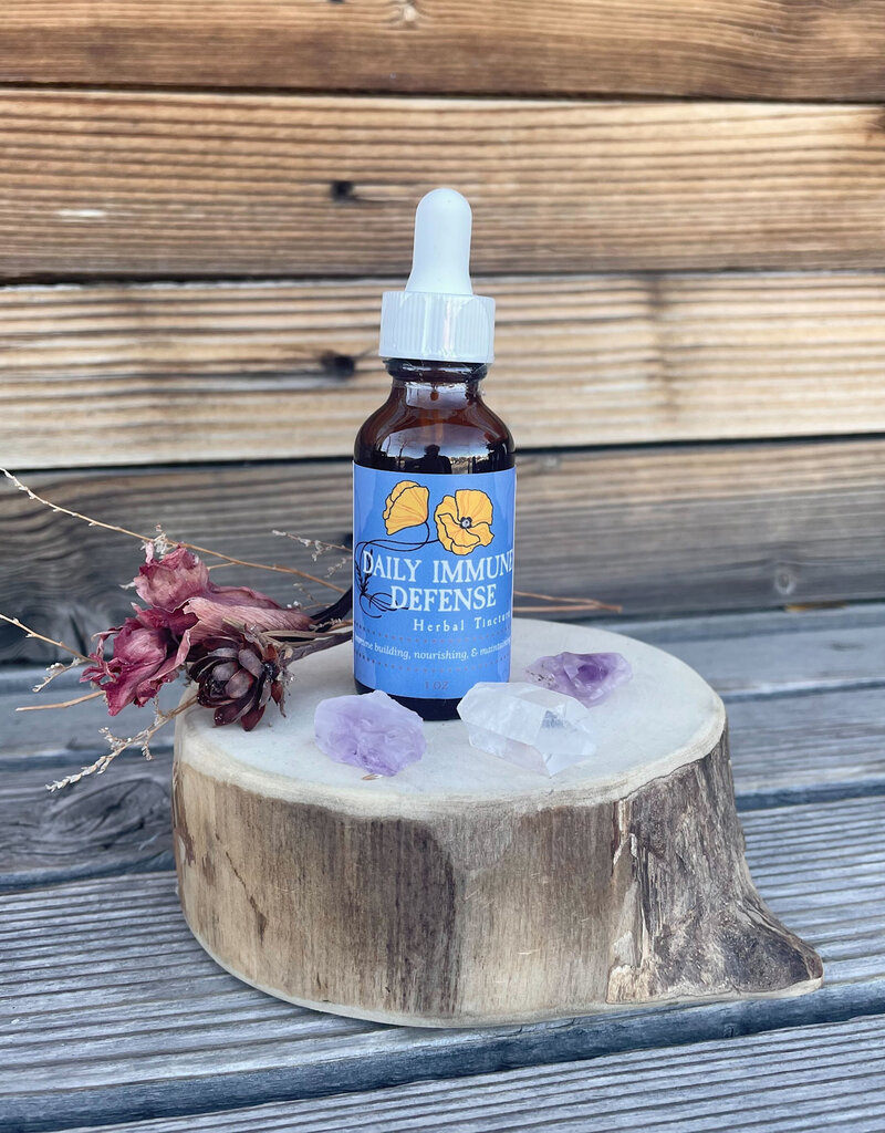Golden Poppy Herbs Daily Immune Defense Tincture 1oz
