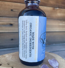 Golden Poppy Herbs Iron Support Tonic Elixir, 4 oz