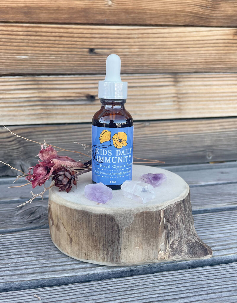 Golden Poppy Herbs Kid's Daily Immunity Glycerite, 1 oz