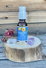 Golden Poppy Herbs Comfrey Root Infused Olive Oil, Organic, 1oz bottle