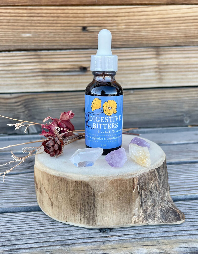 Golden Poppy Herbs Digestive Bitters Tincture, 1 oz