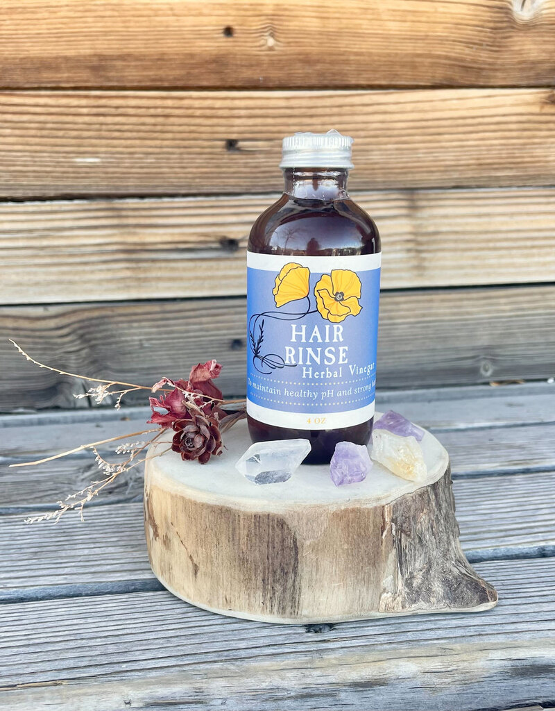 Golden Poppy Herbs Herbal Hair Rinse, 4 oz