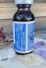 Golden Poppy Herbs Plantain Leaf Infused Olive Oil, Organic, 1oz bottle