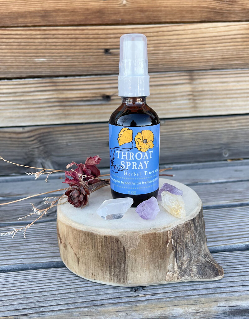 Golden Poppy Herbs Sore Throat Spray, 2 oz