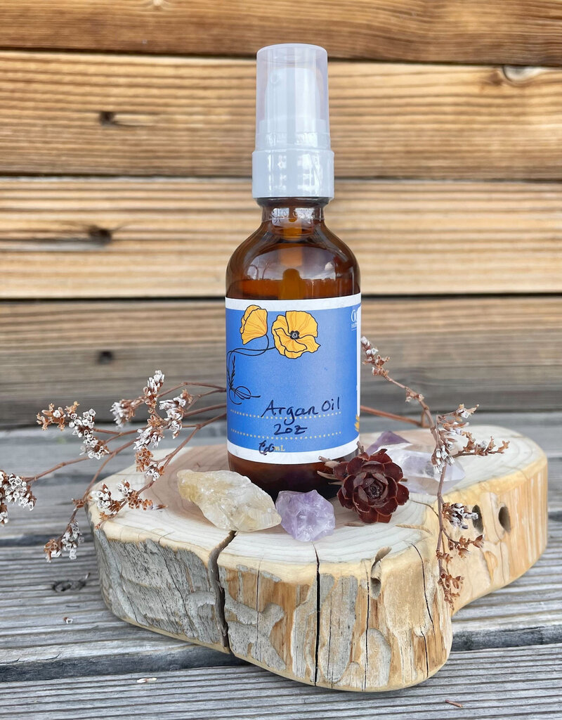 Golden Poppy Herbs Argan Oil, Organic 2oz bottle