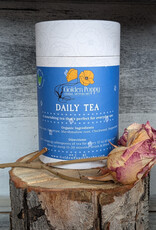 Golden Poppy Herbs Daily Tea, 14oz Tube (52g)