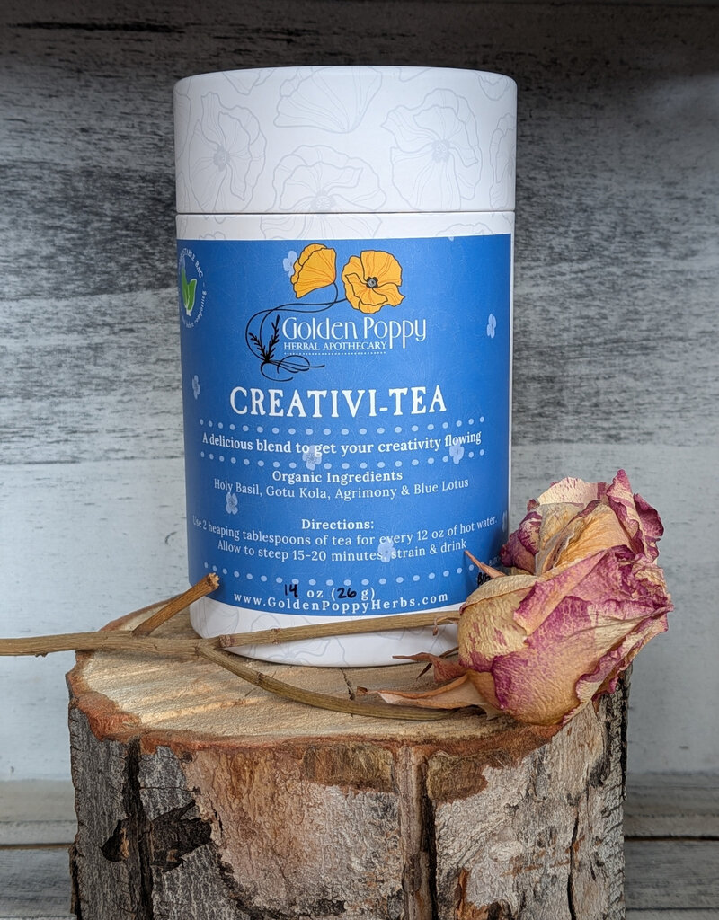Golden Poppy Herbs Creativi-Tea, 14 oz Tube (45 g)