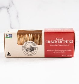 Valley Produce Co Original Crackerthins Australian Water Crackers