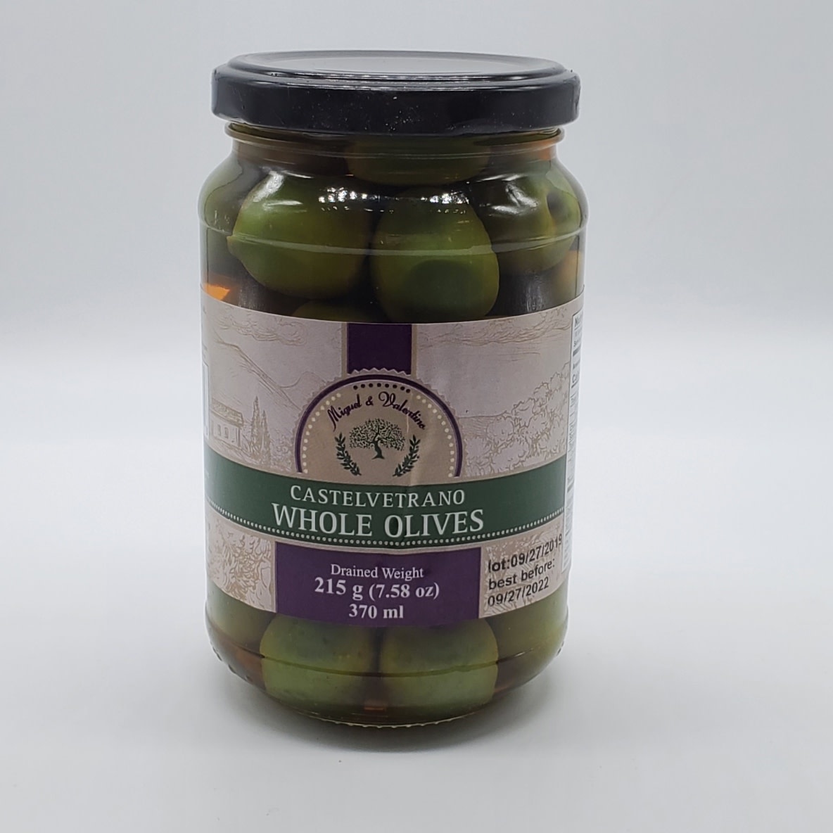 Castelvetrano Pitted Olives Bottle House