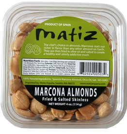 Matiz Matiz Marcona Almonds Fried Salted Tubs