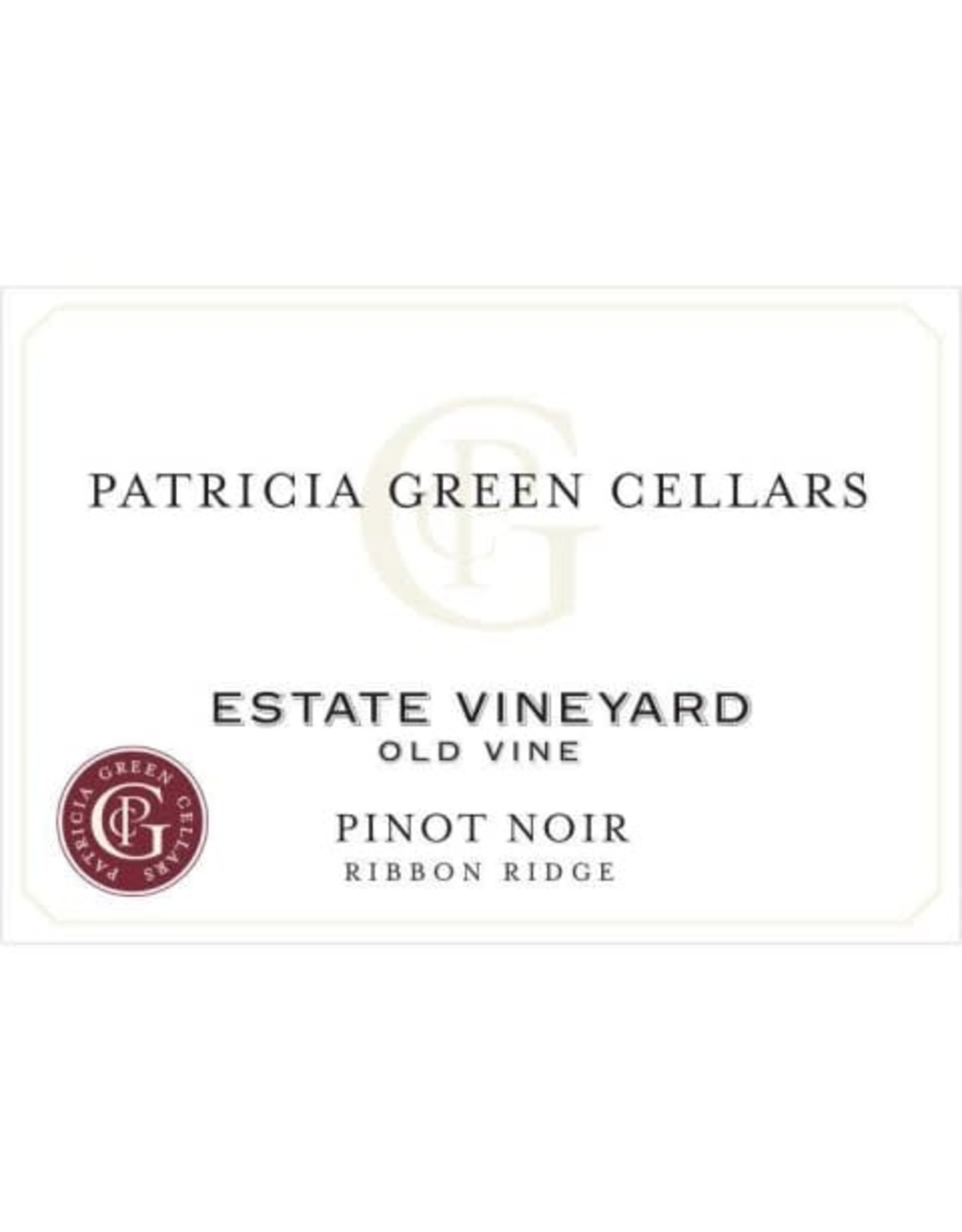 Patricia Green Cellars Patricia Green Cellars Estate Vineyard Old Vine Pinot Noir, Ribbon Ridge 2019