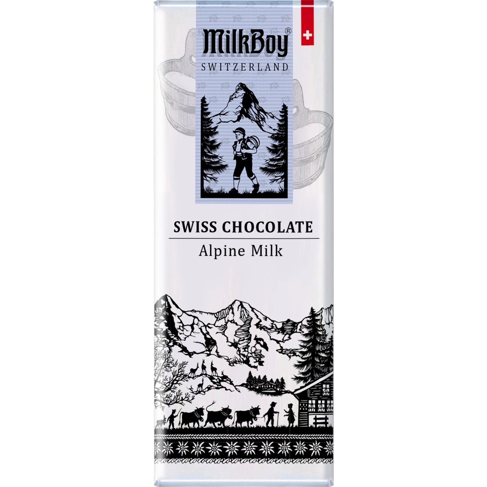MilkBoy Alpine Milk Chocolate, 1.4oz - Bottle House