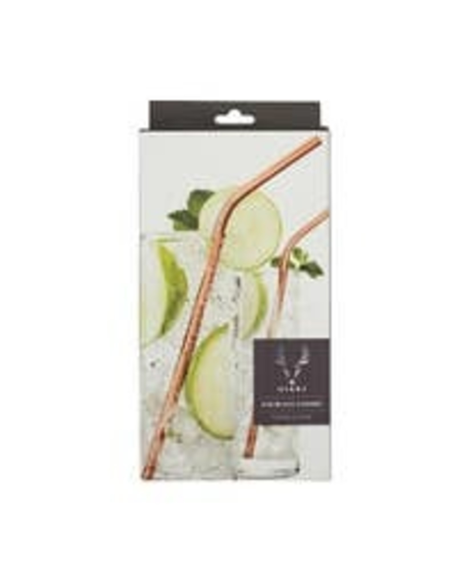 Viski Summit™ Copper Cocktail Straws by Viski
