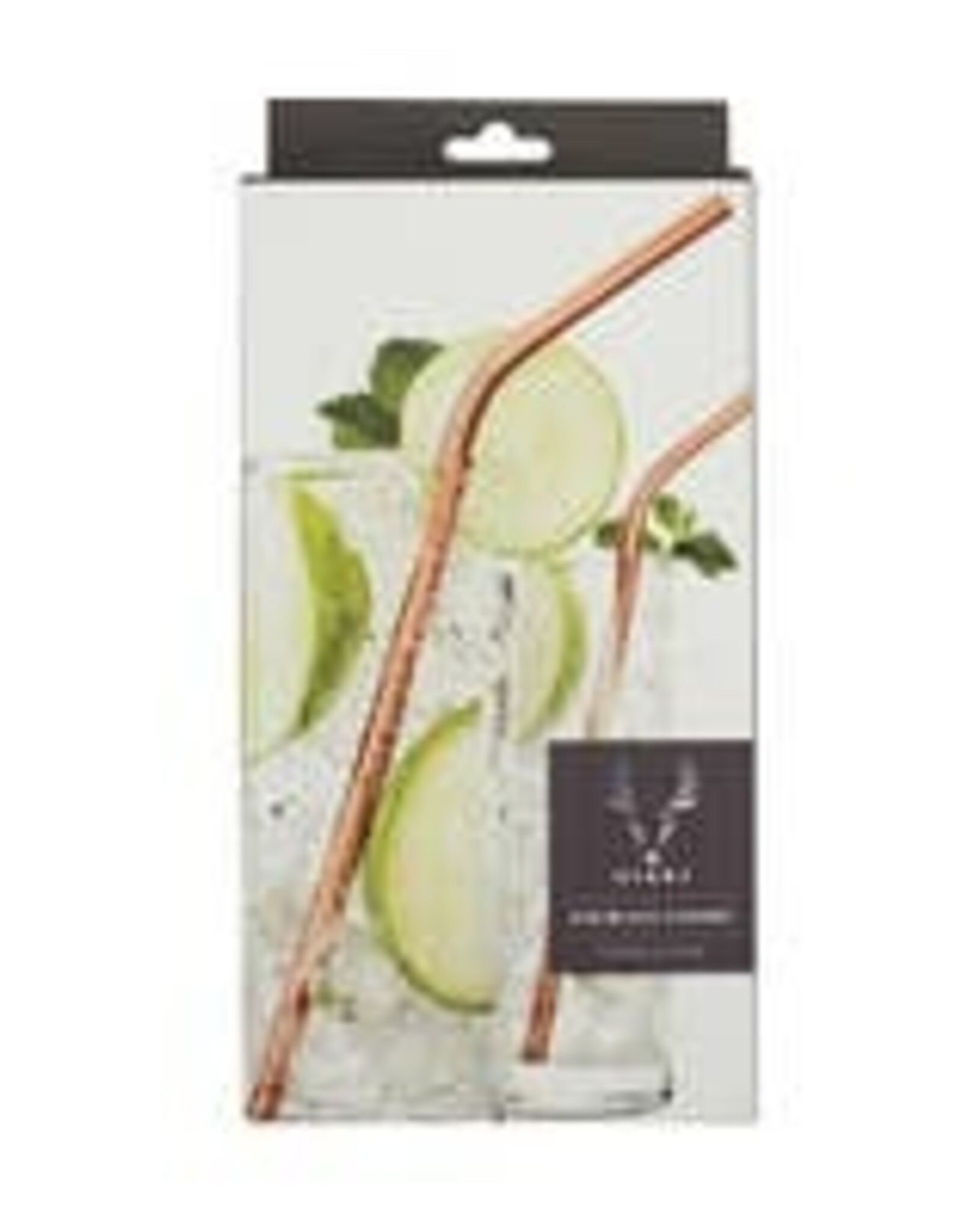 Viski Summit™ Copper Cocktail Straws by Viski