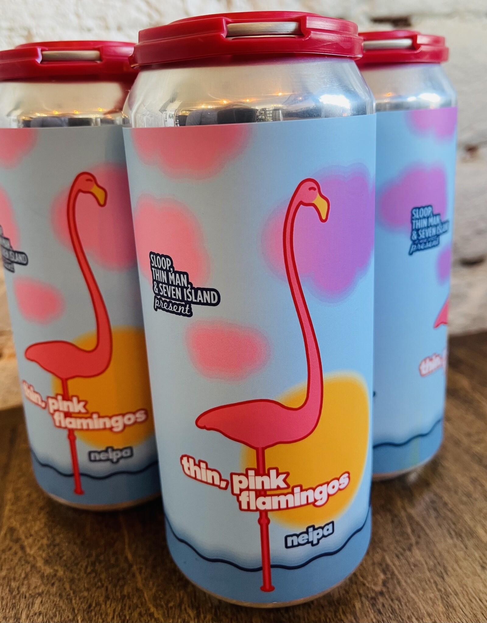 Sloop Brewing Sloop, Thin Man & Seven Island Thin Pink Flamingos NEIPA