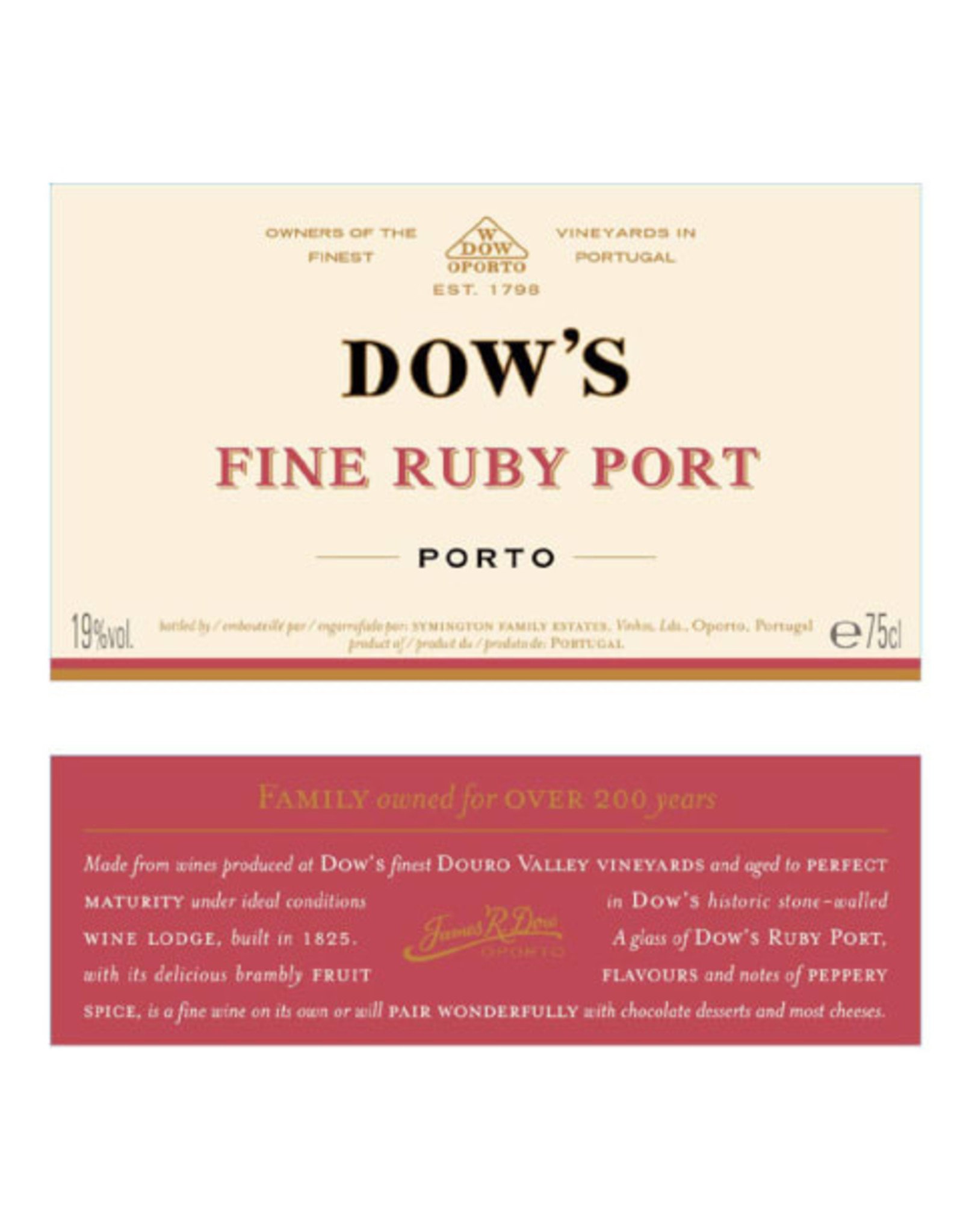 Dow's Dow's Fine Ruby Port NV