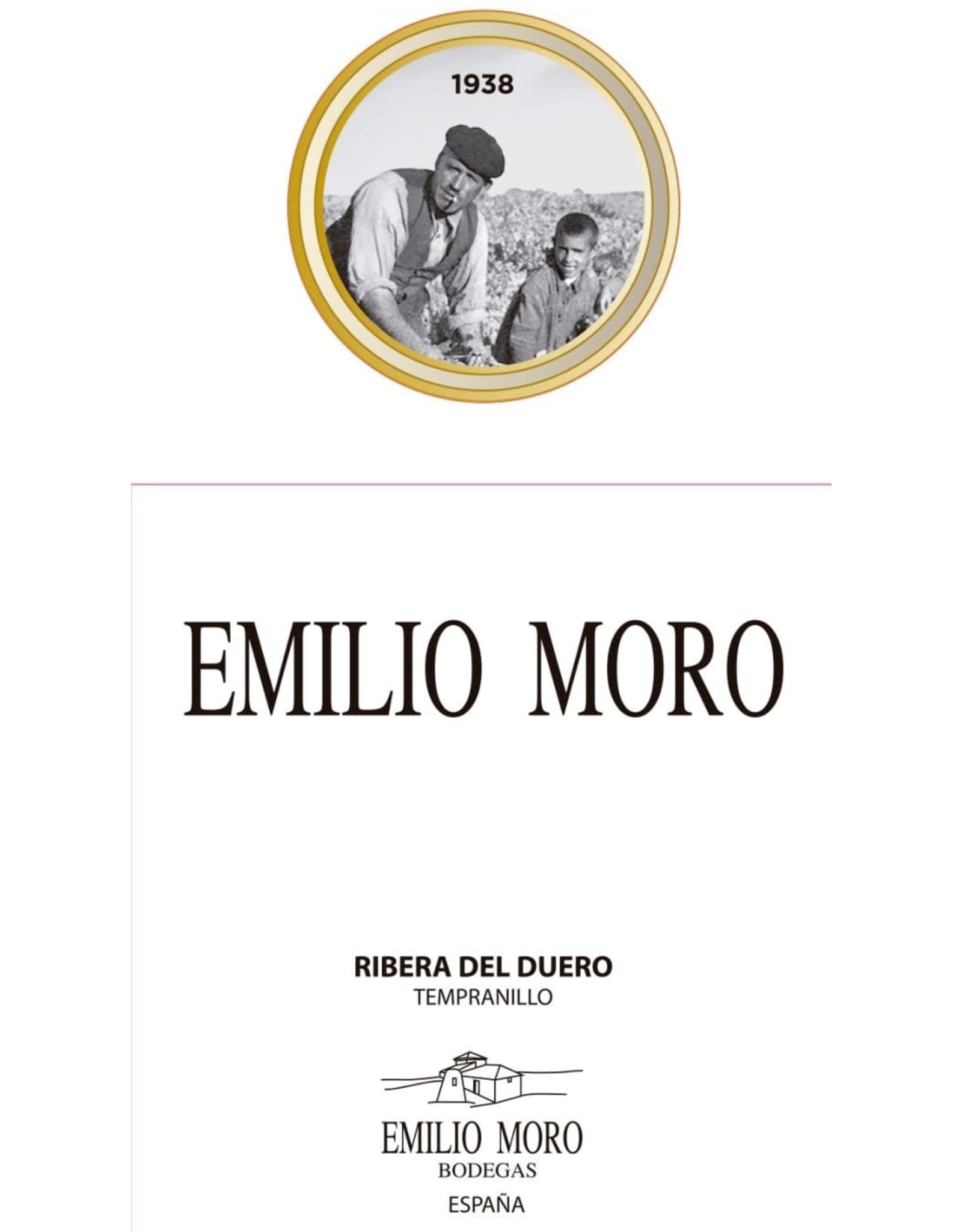 Emilio Moro Tempranillo, Ribera del Duero 2018