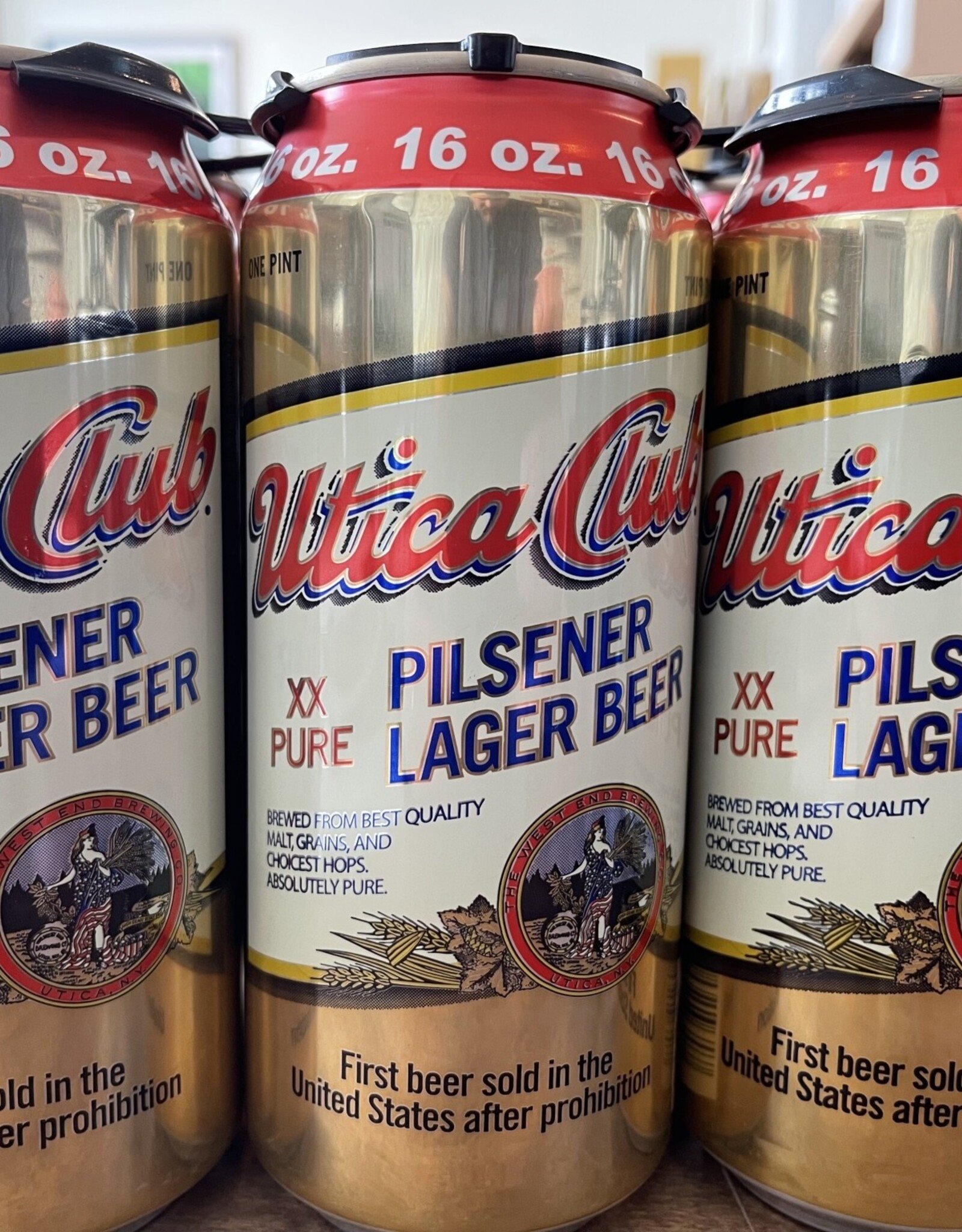 Utica Club Pilsner Lager Bottle House